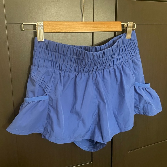 Blue Free People Women's Shorts - Picture 1 of 2